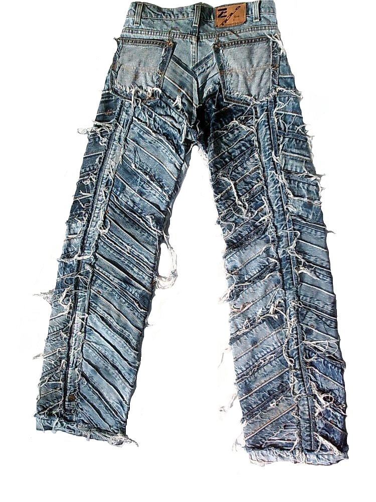 Ticila SEVEN STAR Jeans Special Edition Vintage Hardcore Biker Designer ...